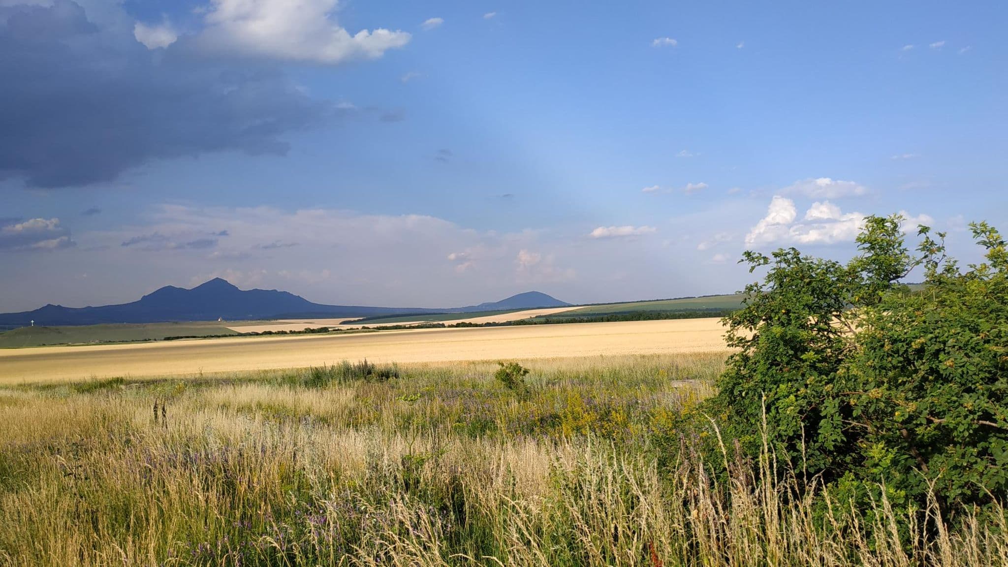 image Панорама с вершины подъема на Горный